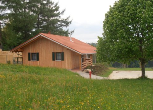 Ferienhaus Bayerischer Wald Hinterschmiding mit Hund und Pferd