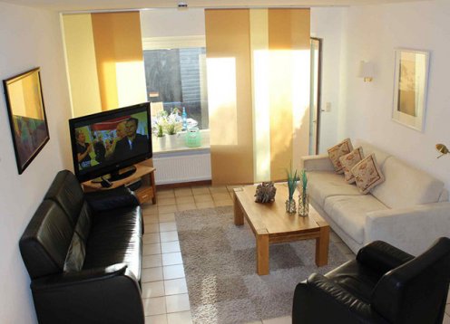 Ferienhaus in Sylt-Tinnum Urlaub mit Hund auf Sylt mit Südterrasse