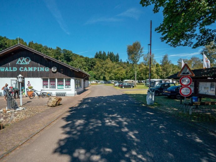 Waldcamping Prüm in der Eifel - Hund erlaubt