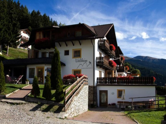Waldheim Appartements in Afers in Südtirol mit Hund