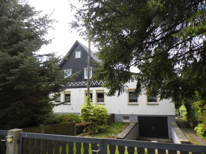 Ferienhaus Froschkönig in Langenhain am Rennsteig mit Hund